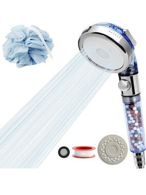 Detachable Ionic Filter Shower Head With 3 Setting (46)